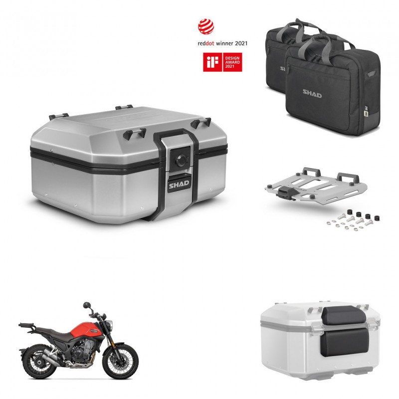 SHAD Rear trunk + mounting bracket grill accessories TR37 TERRA KIT-447423