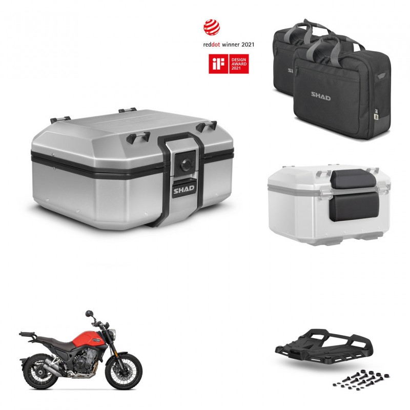SHAD Rear trunk + mounting bracket grill accessories TR37 TERRA KIT-447427