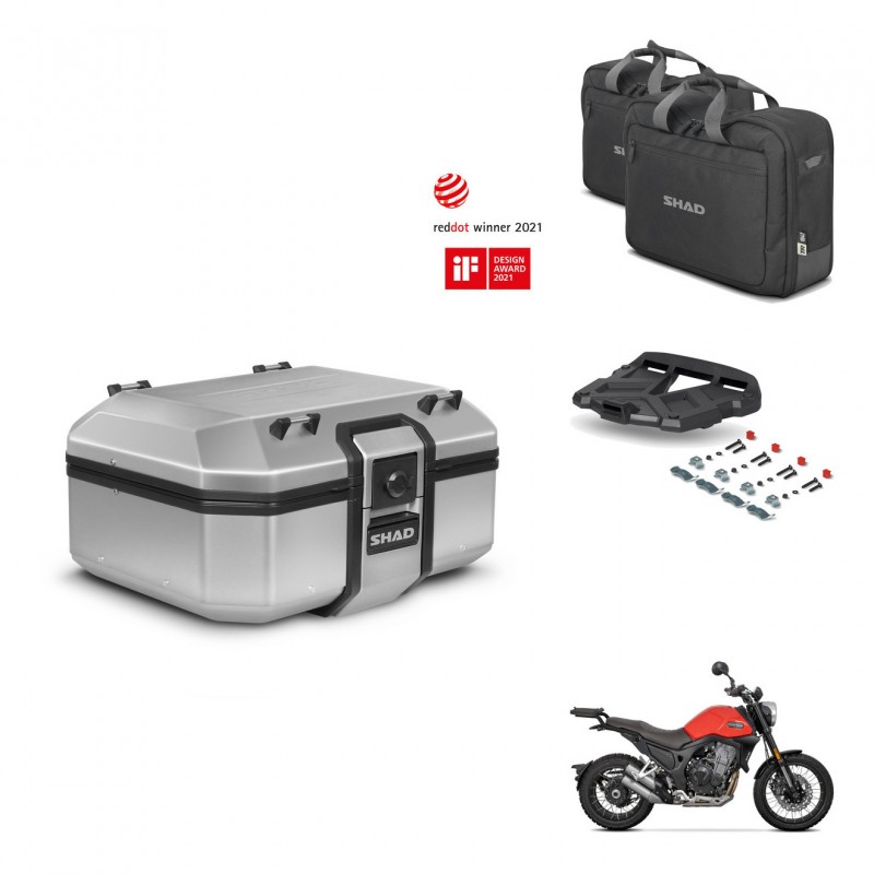 SHAD Rear trunk + mounting bracket grill accessories TR37 TERRA KIT-447429