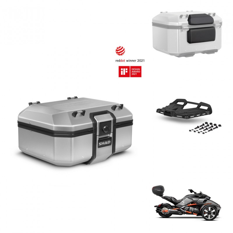 SHAD Rear trunk + mounting bracket grill accessories TR37 TERRA KIT-447480