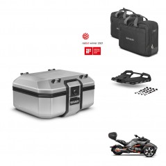 SHAD Baul trasero + soporte montaje parrilla accesorios TR37 TERRA KIT-447481