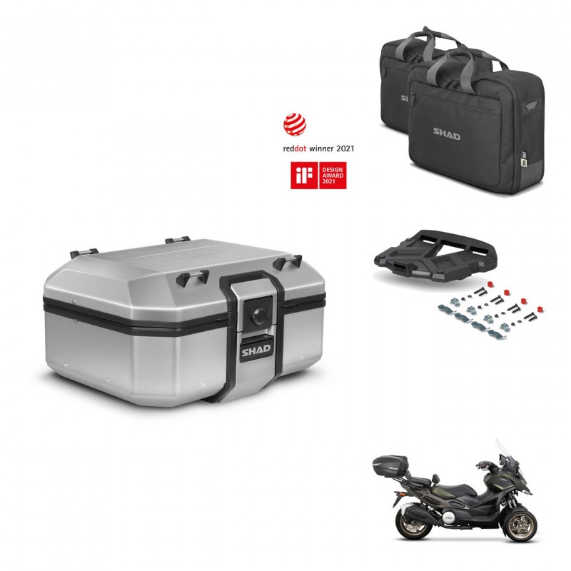 SHAD Rear trunk + mounting bracket grill accessories TR37 TERRA KIT-447495