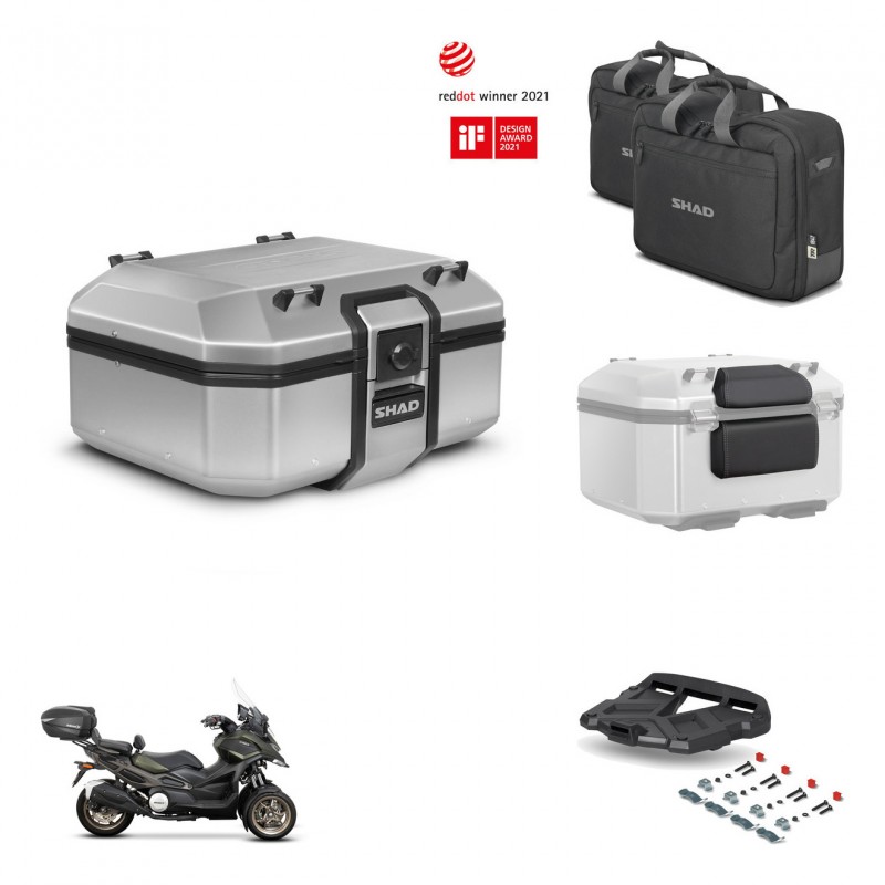 SHAD Rear trunk + mounting bracket grill accessories TR37 TERRA KIT-447496