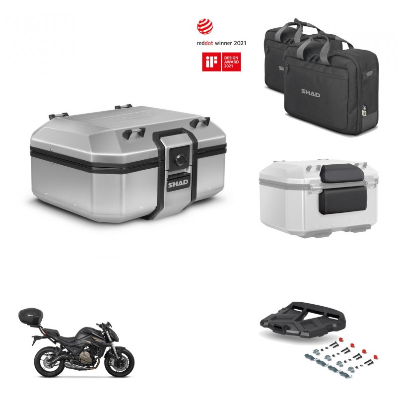 SHAD Rear trunk + mounting bracket grill accessories TR37 TERRA KIT-447507