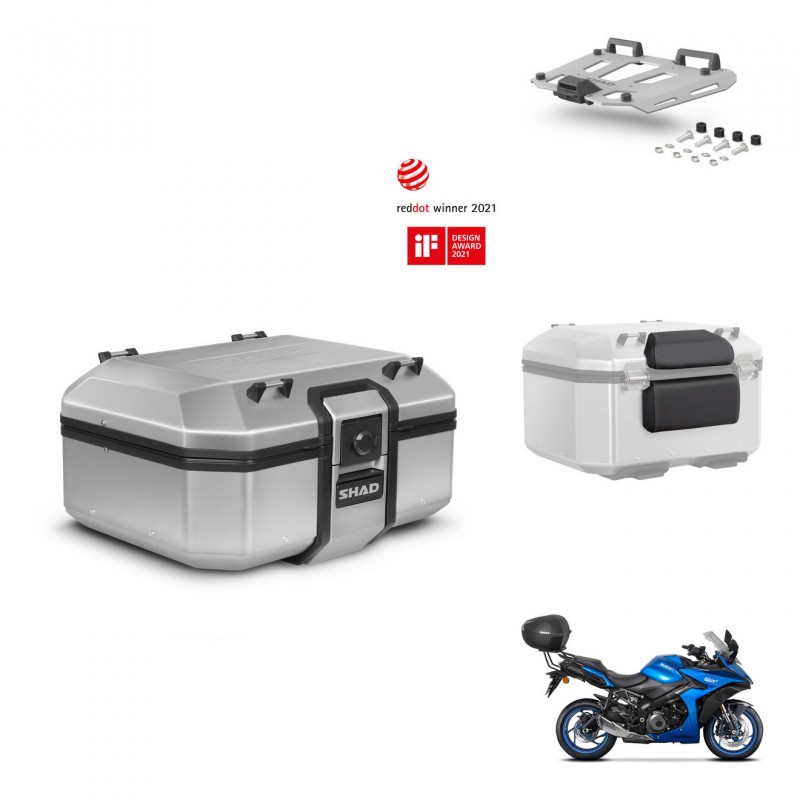 SHAD Rear trunk + mounting bracket grill accessories TR37 TERRA KIT-447520