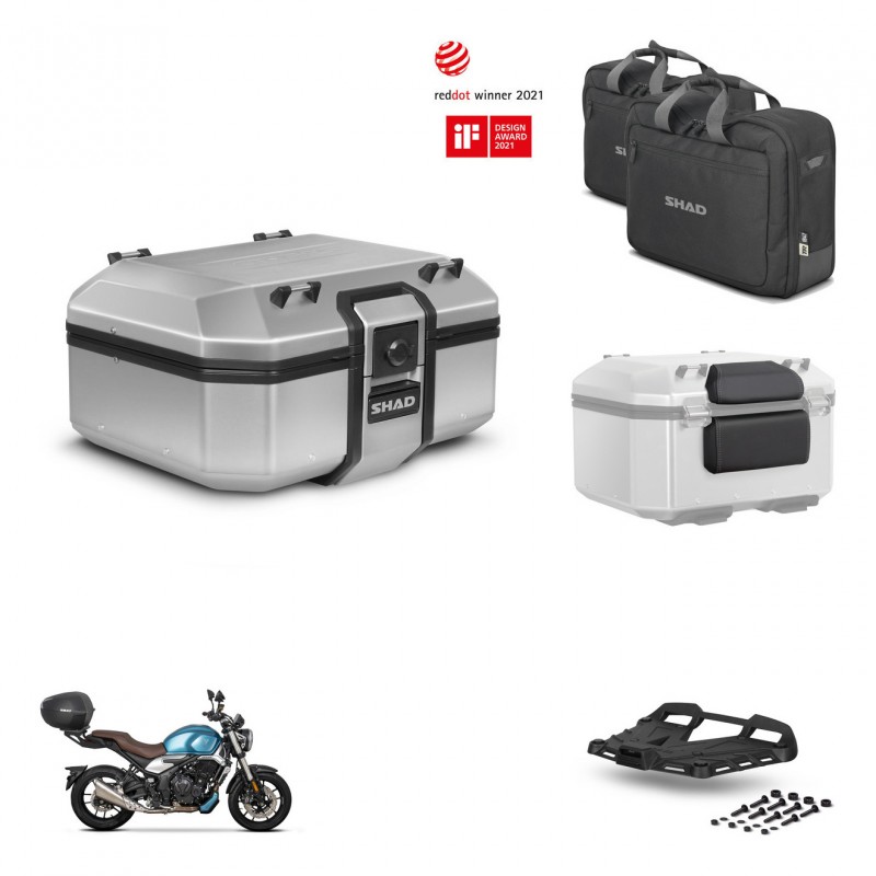SHAD Rear trunk + mounting bracket grill accessories TR37 TERRA KIT-447537