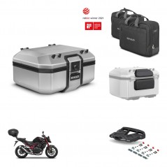 SHAD Baul trasero + soporte montaje parrilla accesorios TR37 TERRA KIT-447628