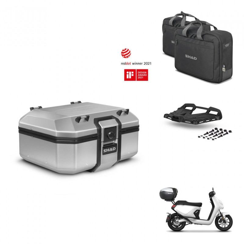 SHAD Rear trunk + mounting bracket grill accessories TR37 TERRA KIT-447668