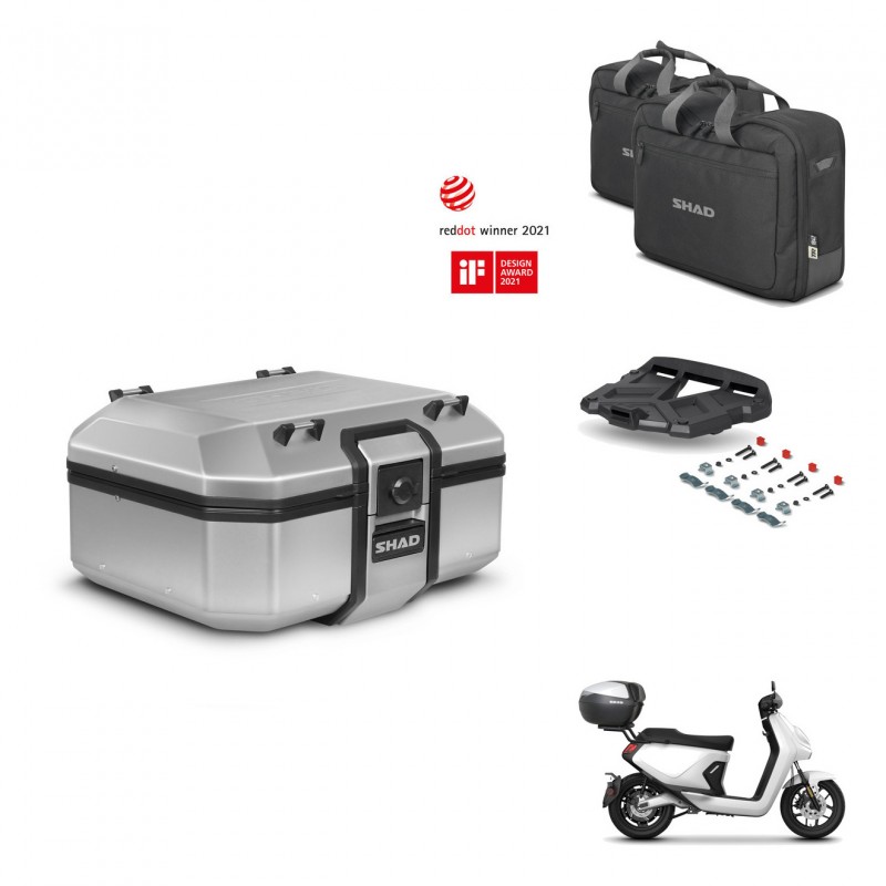 SHAD Rear trunk + mounting bracket grill accessories TR37 TERRA KIT-447671