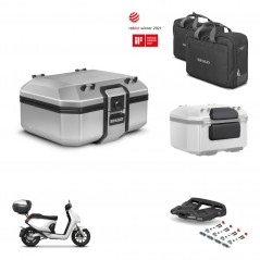 SHAD Baul trasero + soporte montaje parrilla accesorios TR37 TERRA KIT-447672
