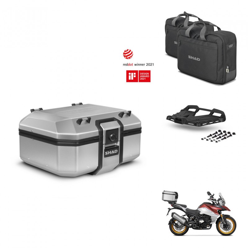 SHAD Rear trunk + mounting bracket grill accessories TR37 TERRA KIT-447679