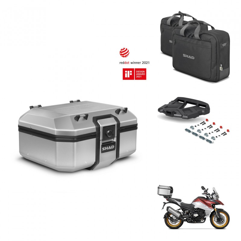 SHAD Rear trunk + mounting bracket grill accessories TR37 TERRA KIT-447682