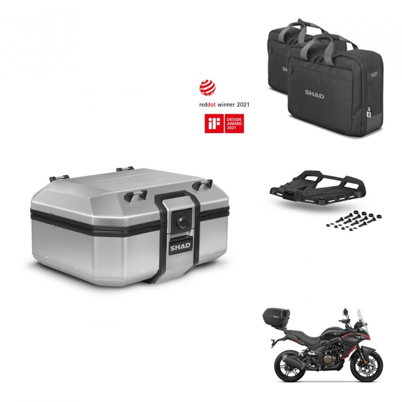 SHAD Rear trunk + mounting bracket grill accessories TR37 TERRA KIT-447690