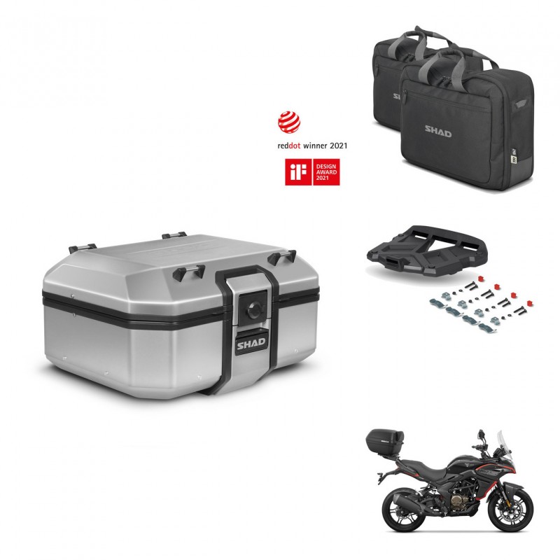SHAD Rear trunk + mounting bracket grill accessories TR37 TERRA KIT-447693