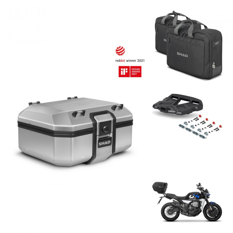 SHAD Rear trunk + mounting bracket grill accessories TR37 TERRA KIT-447715
