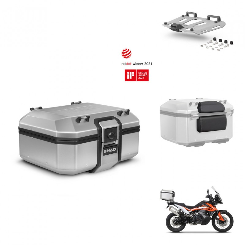 SHAD Rear trunk + mounting bracket grill accessories TR37 TERRA KIT-447729