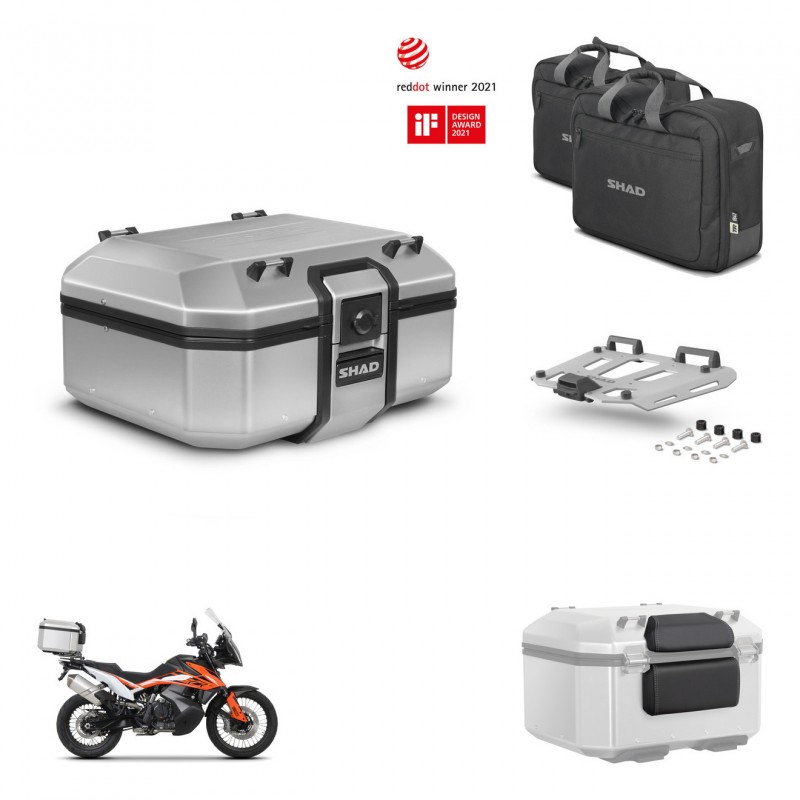 SHAD Rear trunk + mounting bracket grill accessories TR37 TERRA KIT-447731