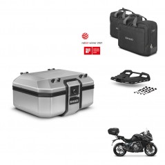 SHAD Baul trasero + soporte montaje parrilla accesorios TR37 TERRA KIT-447756