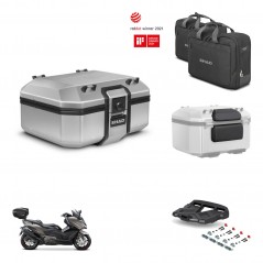 SHAD Baul trasero + soporte montaje parrilla accesorios TR37 TERRA KIT-447771