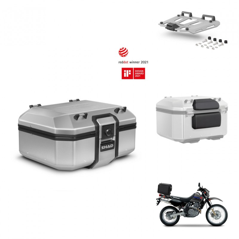 SHAD Rear trunk + mounting bracket grill accessories TR37 TERRA KIT-447795