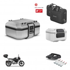 SHAD Baul trasero + soporte montaje parrilla accesorios TR37 TERRA KIT-447815