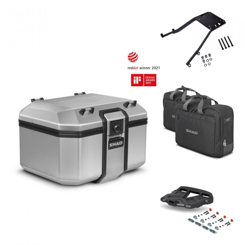 SHAD Baul trasero + parrilla soporte montaje accesorios KIT-447841