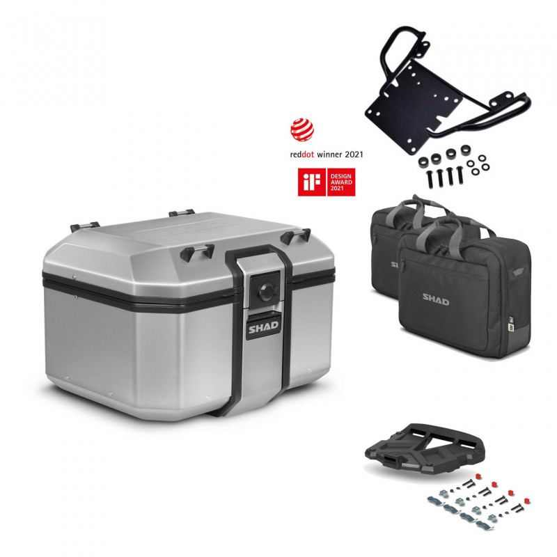 SHAD Baul trasero + parrilla soporte montaje accesorios KIT-447849
