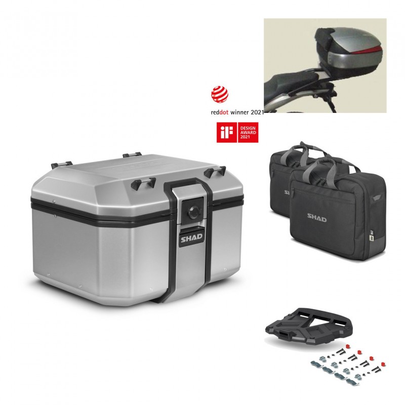 SHAD Baul trasero + parrilla soporte montaje accesorios KIT-447865