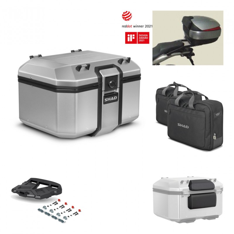 SHAD Baul trasero + parrilla soporte montaje accesorios KIT-447866