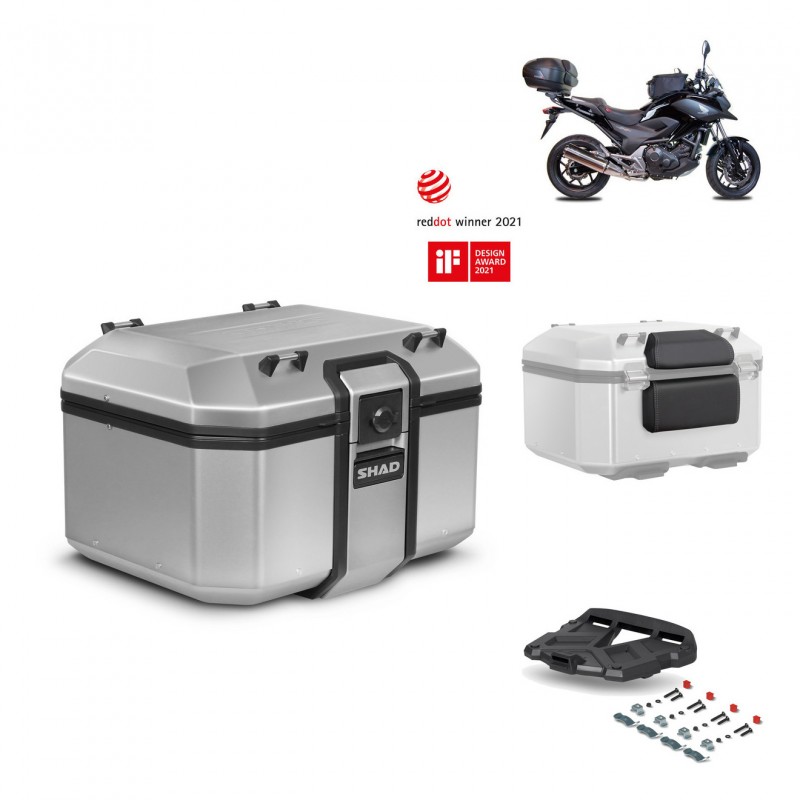 SHAD Baul trasero + parrilla soporte montaje accesorios KIT-448135