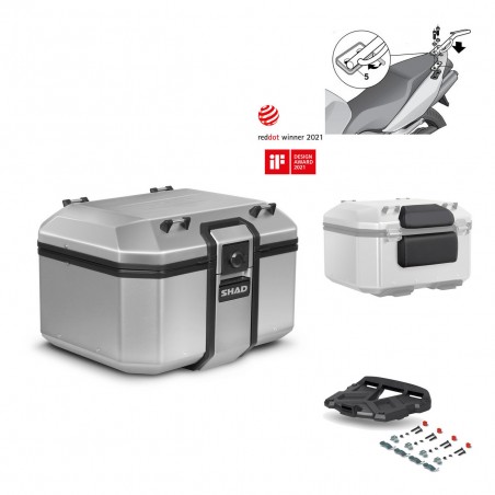 SHAD Baul trasero + parrilla soporte montaje accesorios KIT-447872
