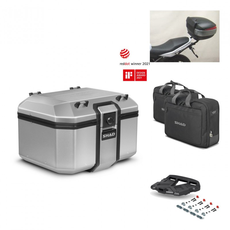 SHAD Baul trasero + parrilla soporte montaje accesorios KIT-447893