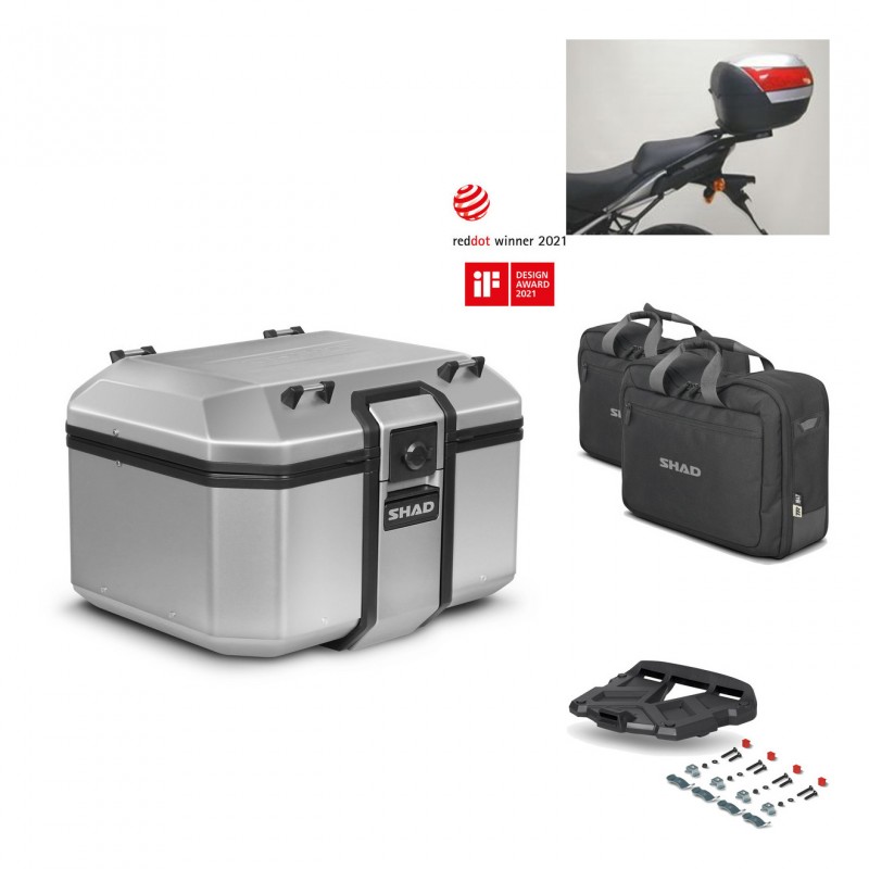 SHAD Baul trasero + parrilla soporte montaje accesorios KIT-447909