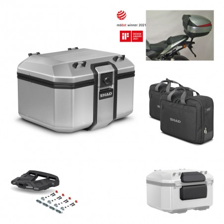 SHAD Baul trasero + parrilla soporte montaje accesorios KIT-447933