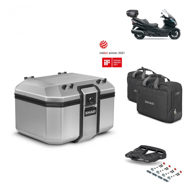 SHAD Baul trasero + parrilla soporte montaje accesorios KIT-447960