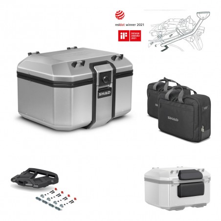 SHAD Baul trasero + parrilla soporte montaje accesorios KIT-447973