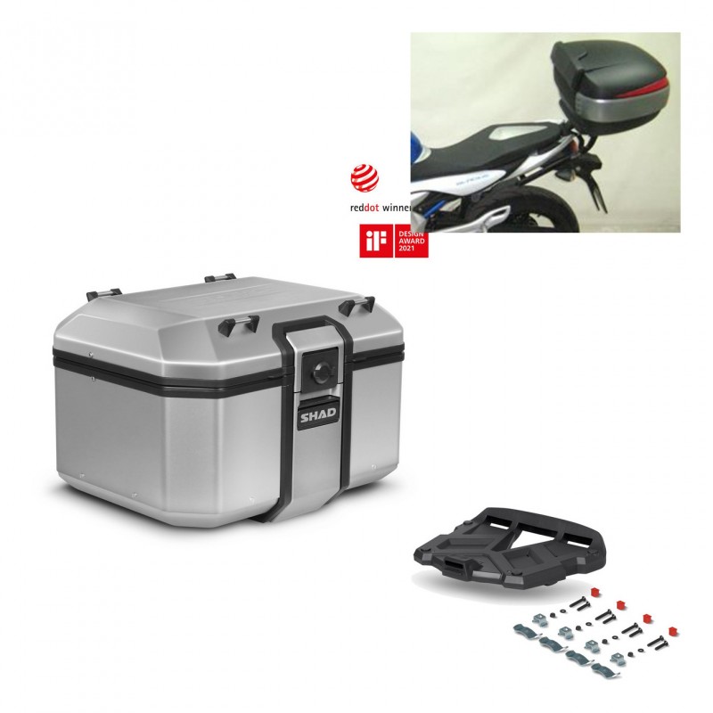 SHAD Baul trasero + parrilla soporte montaje KIT-447974