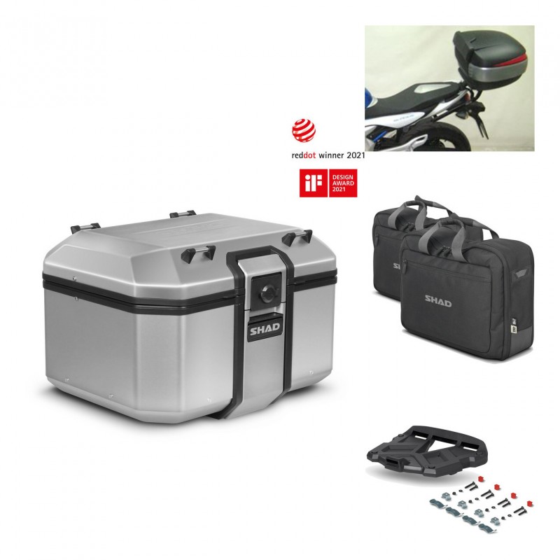 SHAD Baul trasero + parrilla soporte montaje accesorios KIT-447976