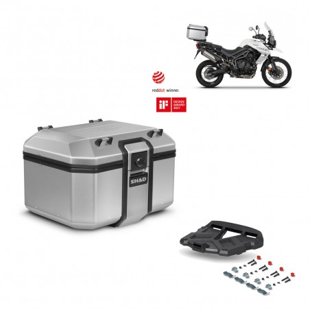 SHAD Baul trasero + parrilla soporte montaje KIT-448006