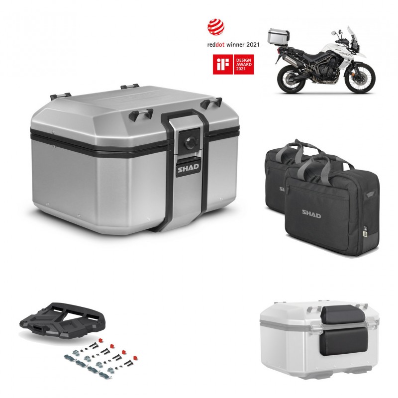 SHAD Baul trasero + parrilla soporte montaje accesorios KIT-448009