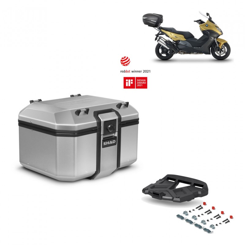 SHAD Baul trasero + parrilla soporte montaje KIT-448010