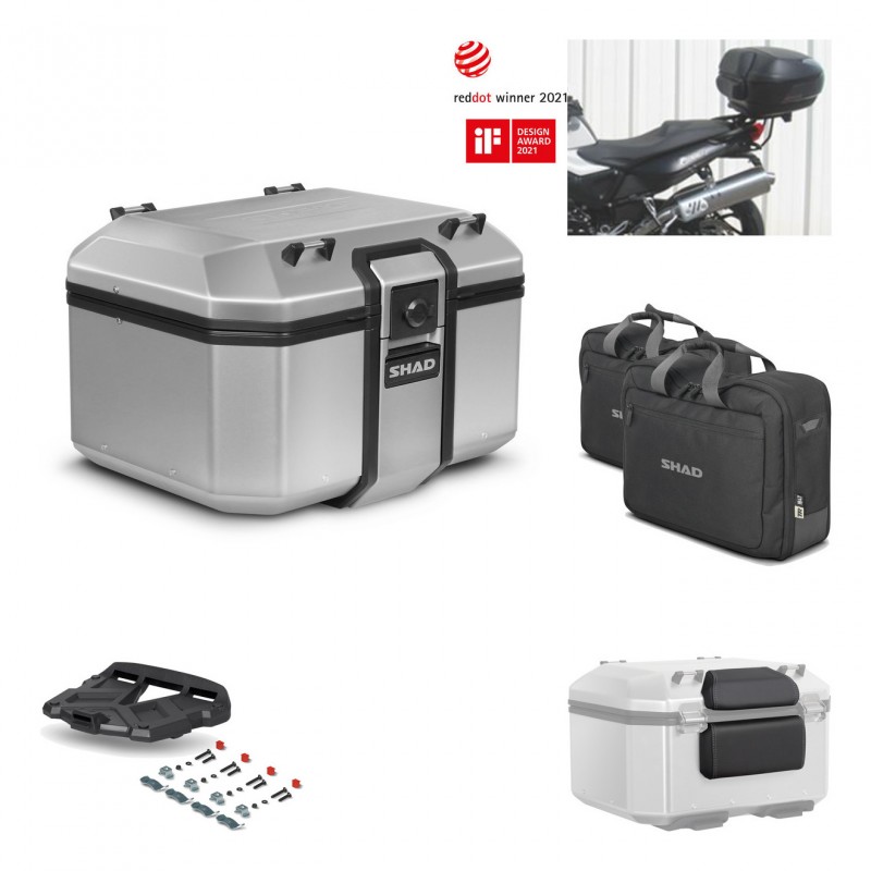 SHAD Baul trasero + parrilla soporte montaje accesorios KIT-448021