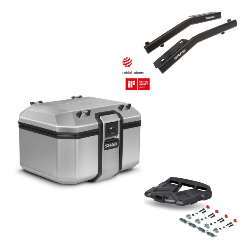 SHAD Baul trasero + parrilla soporte montaje KIT-448038
