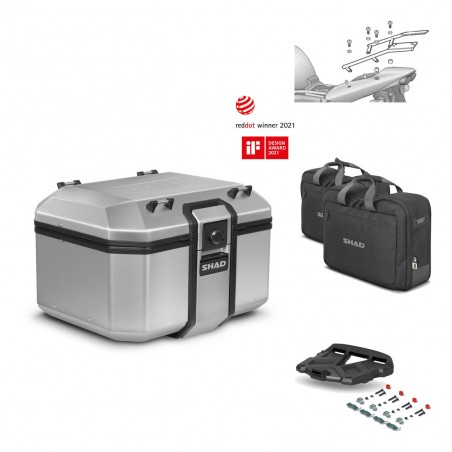 SHAD Baul trasero + parrilla soporte montaje accesorios KIT-448048