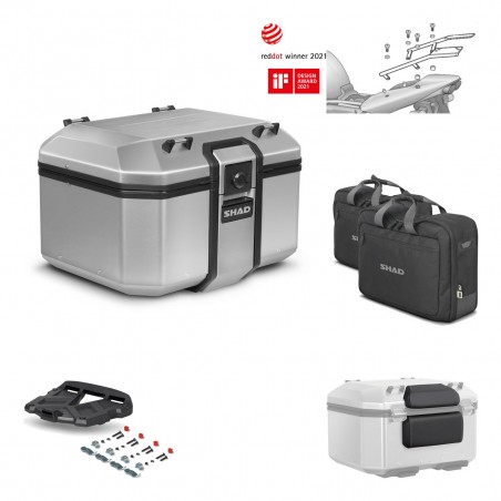 SHAD Baul trasero + parrilla soporte montaje accesorios KIT-448049