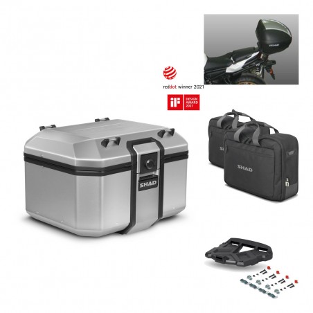 SHAD Baul trasero + parrilla soporte montaje accesorios KIT-448052