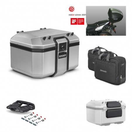 SHAD Baul trasero + parrilla soporte montaje accesorios KIT-448053
