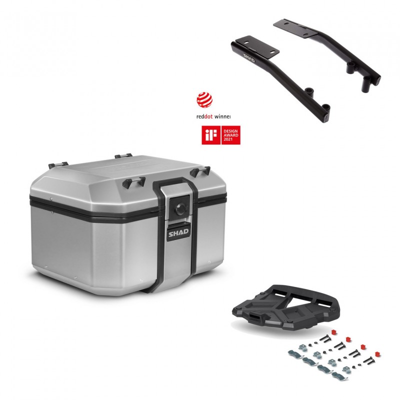 SHAD Baul trasero + parrilla soporte montaje KIT-448054