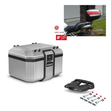 SHAD Baul trasero + parrilla soporte montaje KIT-448058