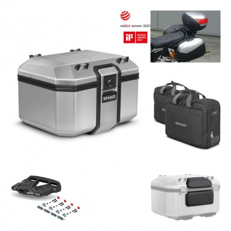 SHAD Baul trasero + parrilla soporte montaje accesorios KIT-448085